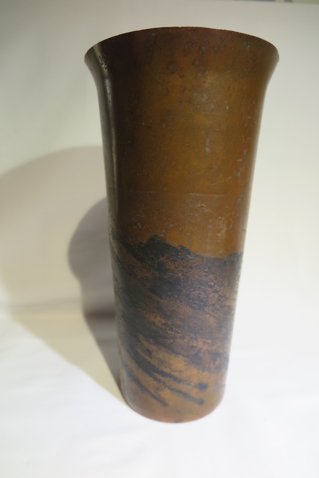 Rare Antique Copper Vase Jessie M Preston Art Nouveau 15 Inch 1904 Rare Antique Copper Vase Jessie M Preston Art Nouveau 15 Inch 1904