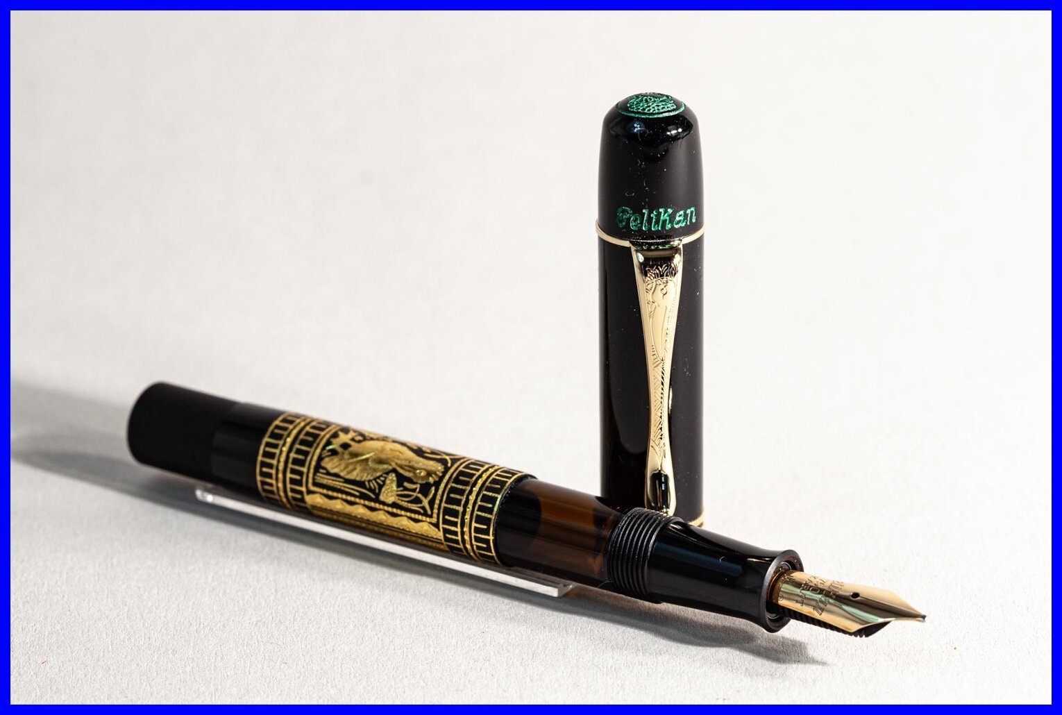 Pelikan 1931 M101 LE Toledo M 18K 0742/1100 Box + Outer Box FULL SET UNINKED Pelikan 1931 M101 LE Toledo M 18K 0742/1100 Box + Outer Box FULL SET UNINKED