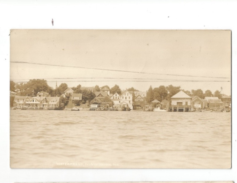 RPPC REAL PHOTO POSTCARD NORTH HAVEN MAINE TO DUXBURY MASSACHUSETTS MASS MA RPPC REAL PHOTO POSTCARD NORTH HAVEN MAINE TO DUXBURY MASSACHUSETTS MASS MA