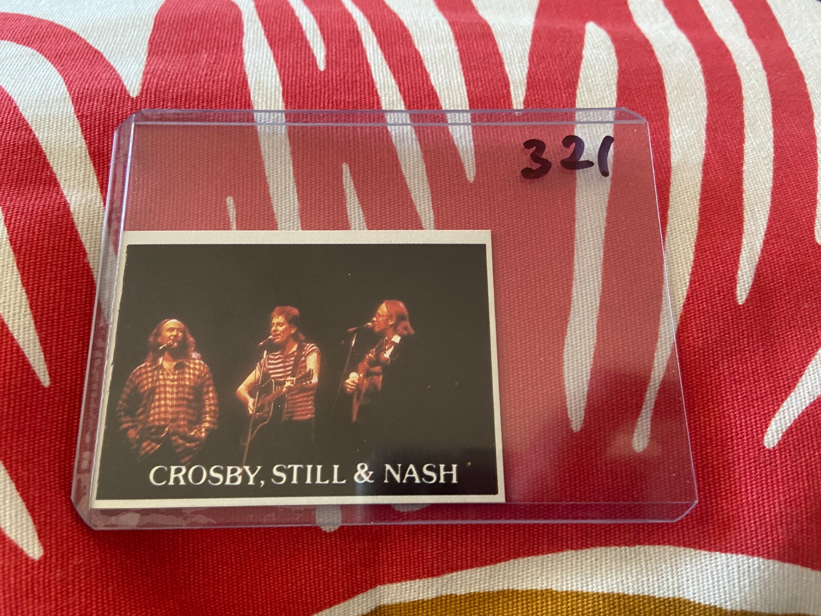 1984 Super Musical Crosby Stills & Nash # 82 Music Ediciones Eyder Card 1984 Super Musical Crosby Stills & Nash # 82 Music Ediciones Eyder Card