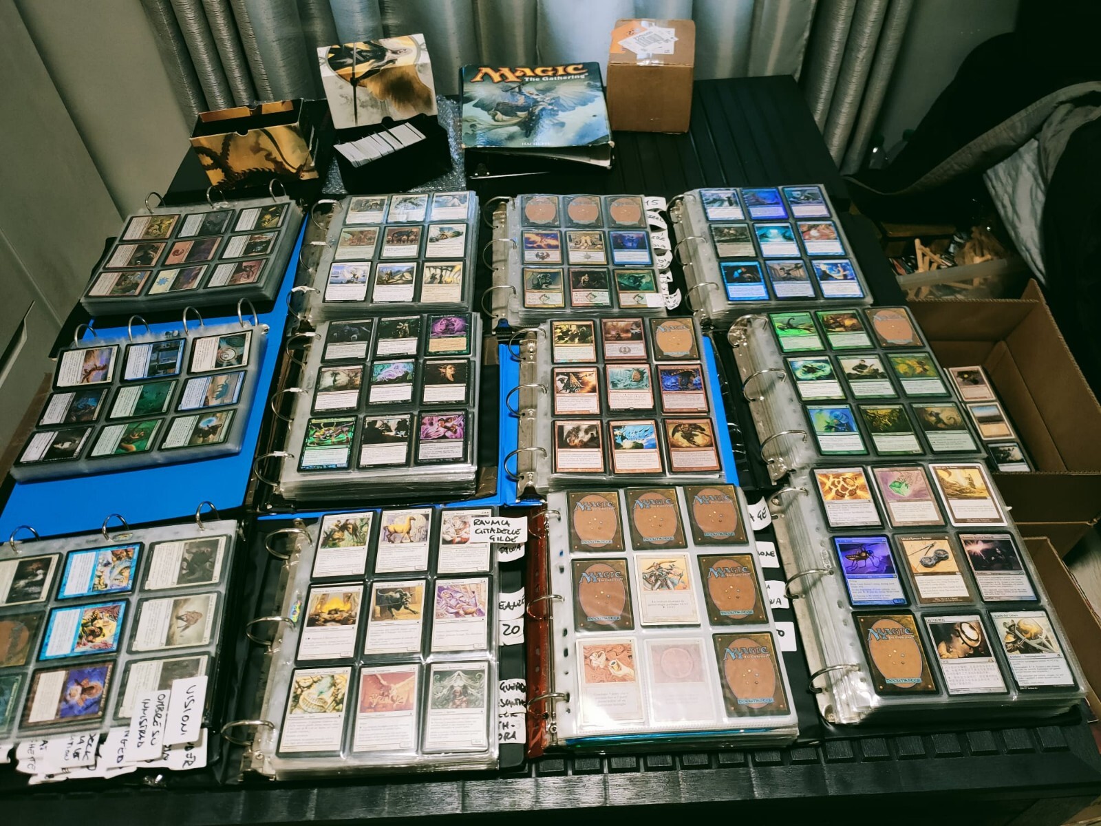 Magic The Gathering Album Collection Lot Various Cards Rare Old