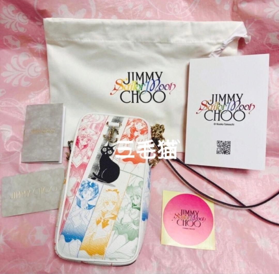 Jimmy Choo Sailor Moon Sailor Guardians Varenne Phone Bag Rainbow New Japan Jimmy Choo Sailor Moon Sailor Guardians Varenne Phone Bag Rainbow New Japan