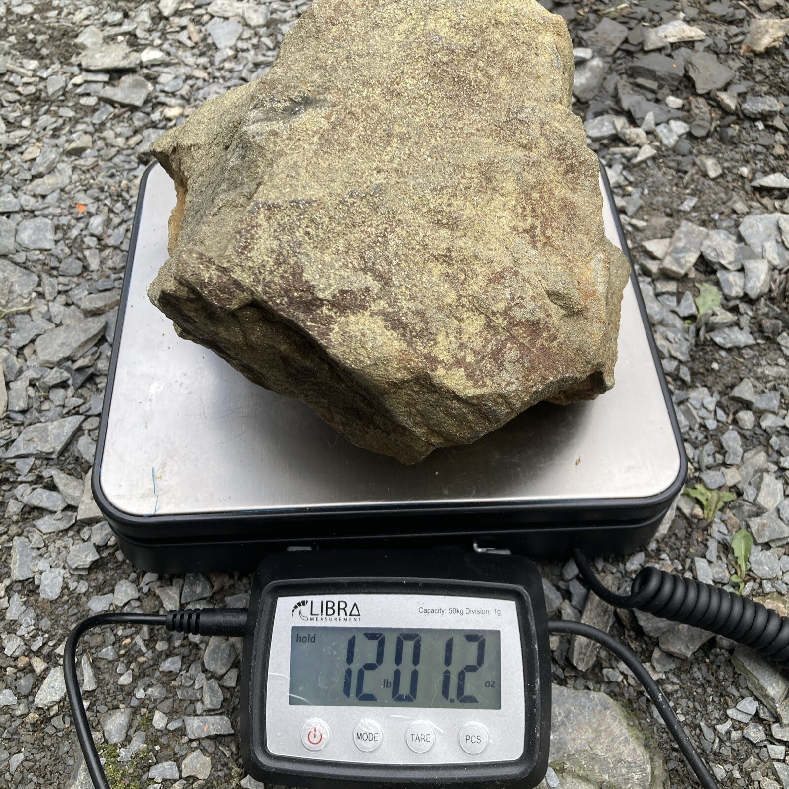 Large Extremely Heavy Rare Unknown Mineral Rock Specimen 12 Lbs Prospecting