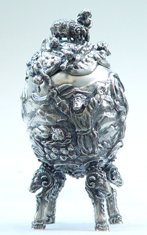 Abraham Sterling Silver Egg