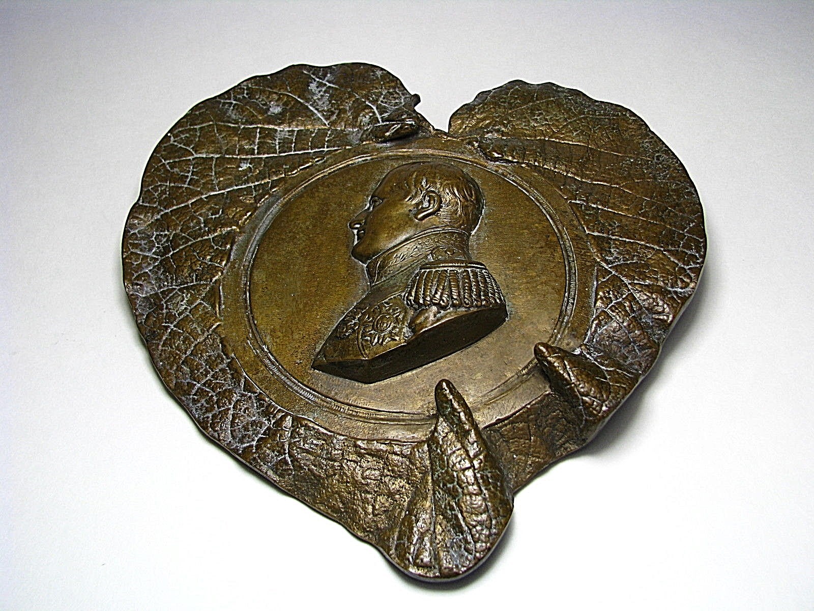 ANTIQUE BRONZE PLAQUE PICTURE Napoleon Bonaparte Emperor of France ca1800s Rare ANTIQUE BRONZE PLAQUE PICTURE Napoleon Bonaparte Emperor of France ca1800s Rare