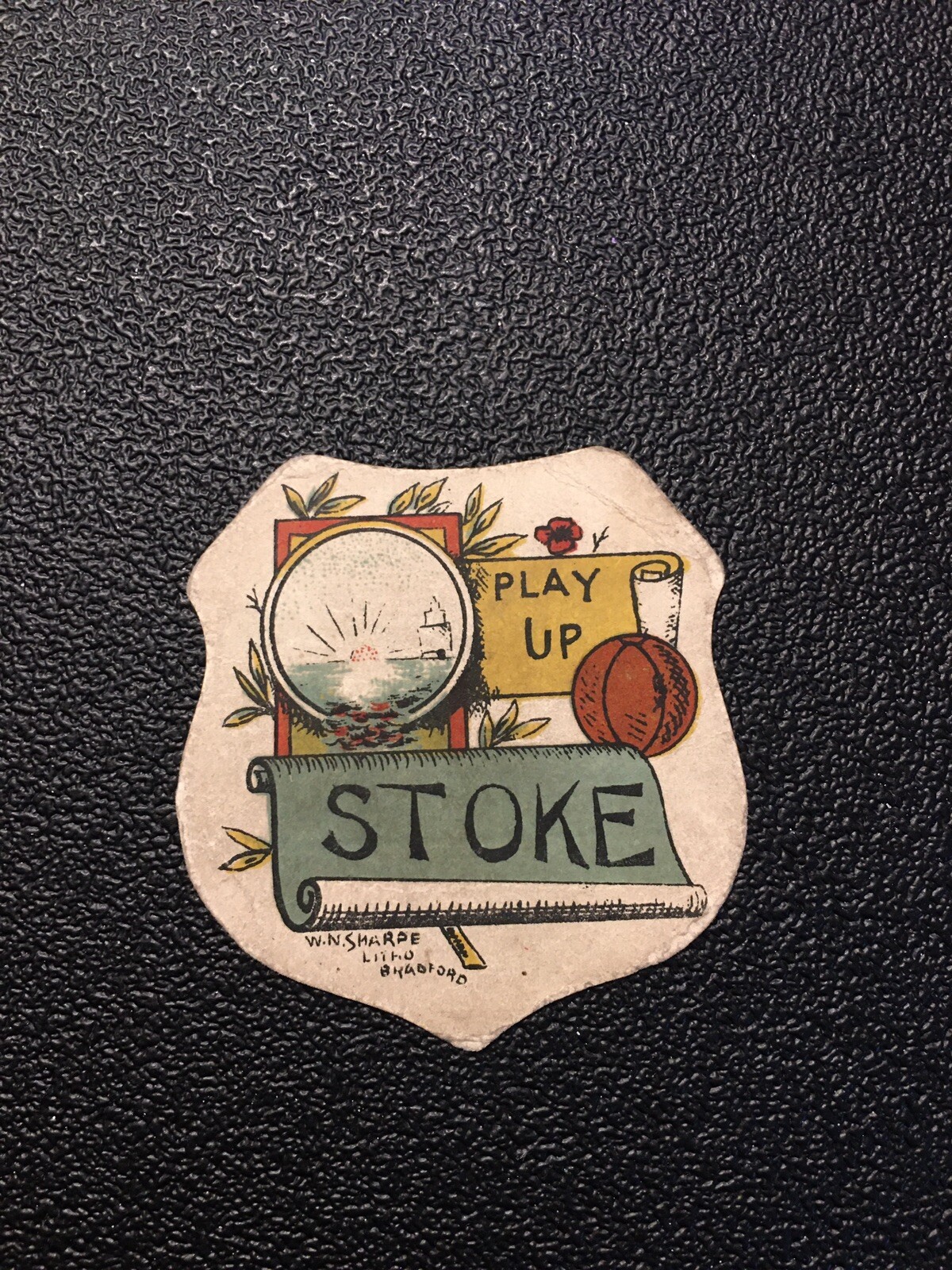 Oldest Soccer Card Circa 1878-1883 Stoke City Football Club