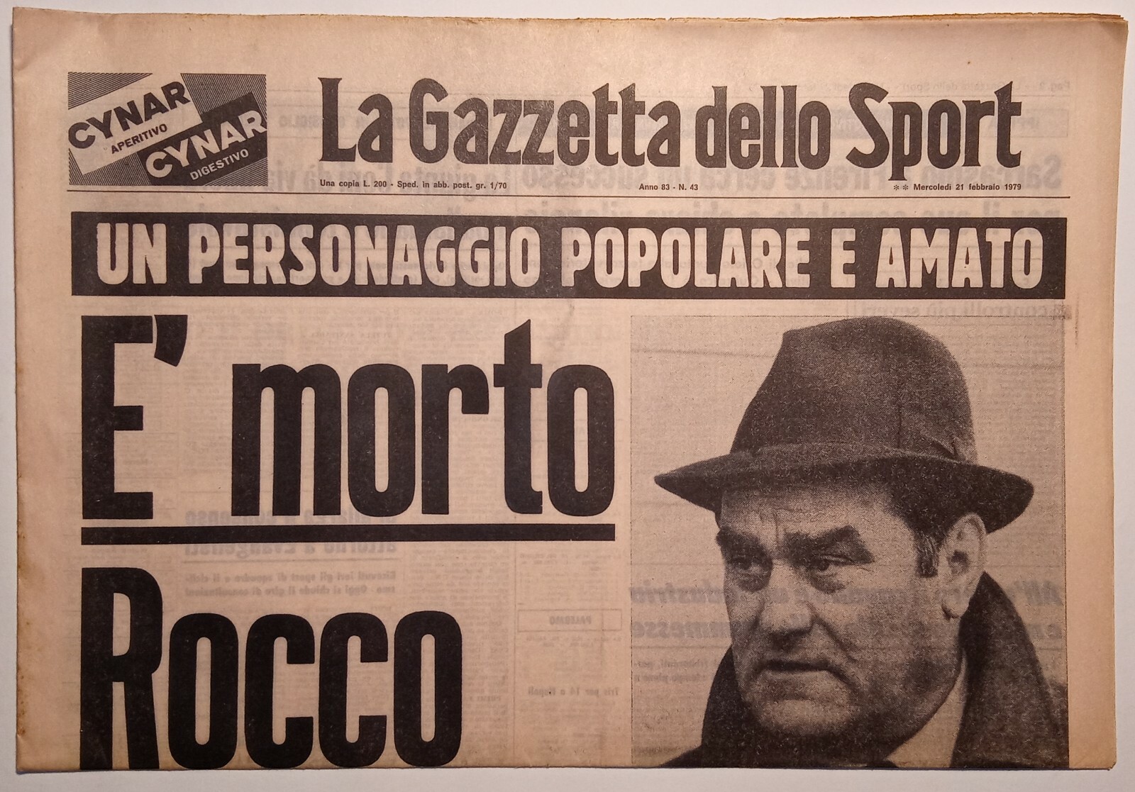 GAZZETTA DELLO SPORT 1979 - 36 issues