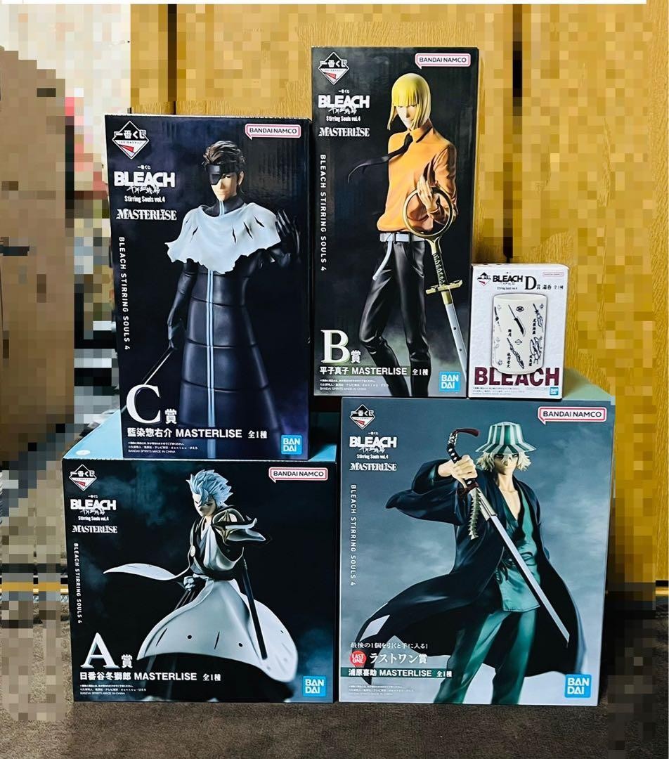 14+ BLEACH Stirring Souls Vol.4 Ichiban Kuji Full Set Bandai Namco Official