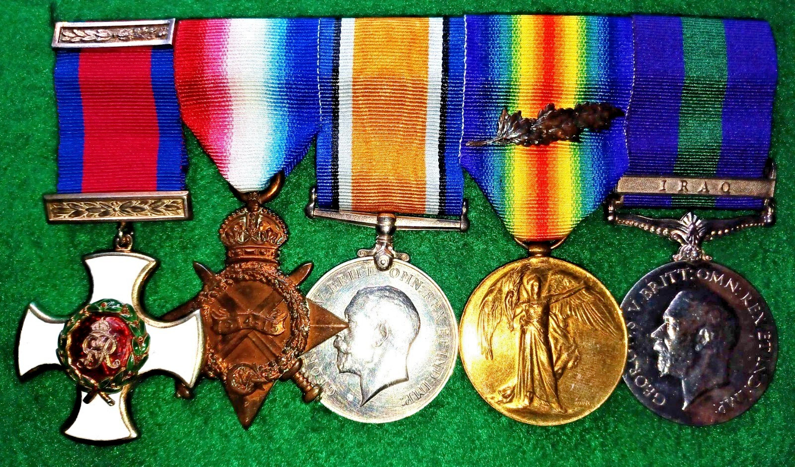 Distinguished Service Order Medal Group of (5) to Royal Horse Artillery, Rugby Distinguished Service Order Medal Group of (5) to Royal Horse Artillery, Rugby