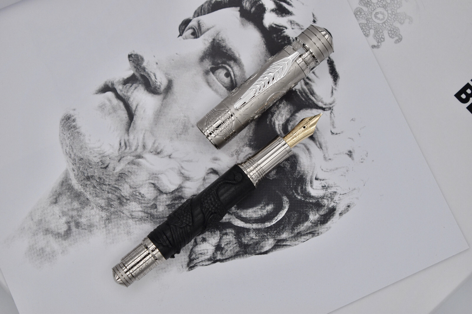MONTBLANC Patron of Art Homage to Hadrian Artisan Limited Edition 76 Ref. 123839 MONTBLANC Patron of Art Homage to Hadrian Artisan Limited Edition 76 Ref. 123839
