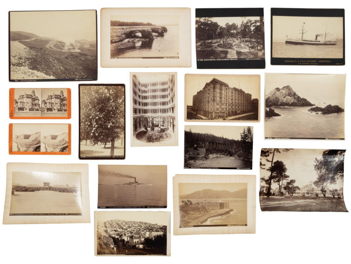 c. 1890 Seventeen Original Photographs of California & Oregon Isaiah West Taber