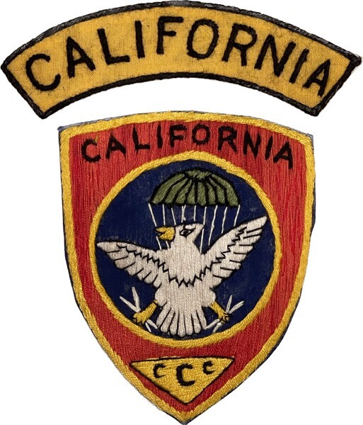 WARTIME RECON TEAM CALIFORNIA 2ND GENERATION PATCH AND TAB CLEM KELLY(APCI-3560)