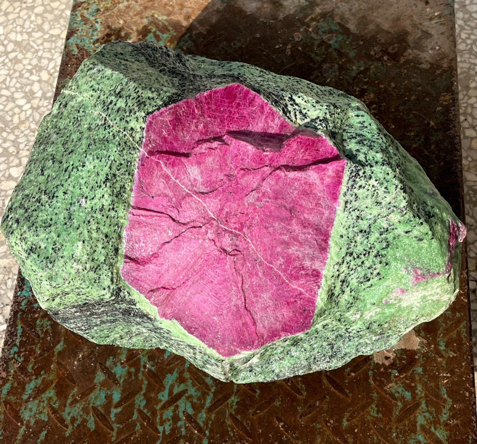 74.73lb Large Natural Ruby Zoisite Museum Collection Gemstone Raw Stone Specimen 74.73lb Large Natural Ruby Zoisite Museum Collection Gemstone Raw Stone Specimen