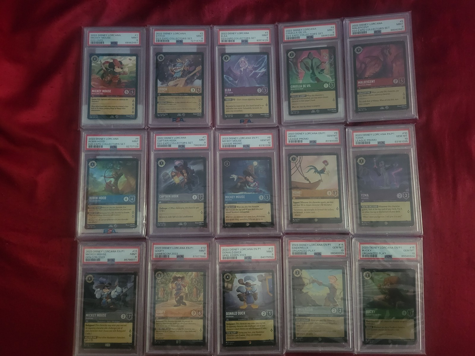 Lorcana COMPLETE PROMO Set 1 Lorcana COMPLETE PROMO Set 1