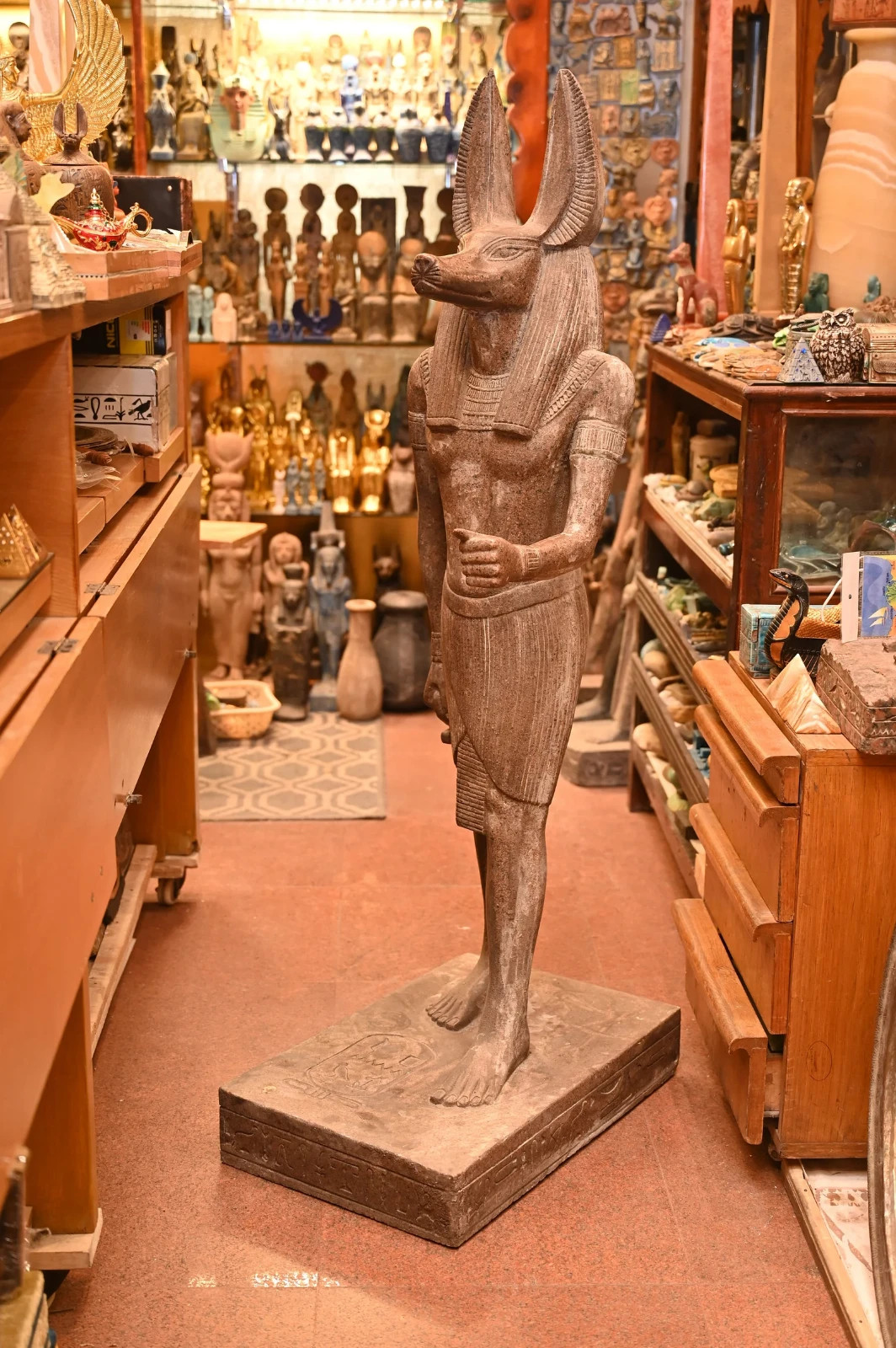 Anubis Statue God Protector of Royal Tomb Rare Ancient Egyptian Antiquities BC