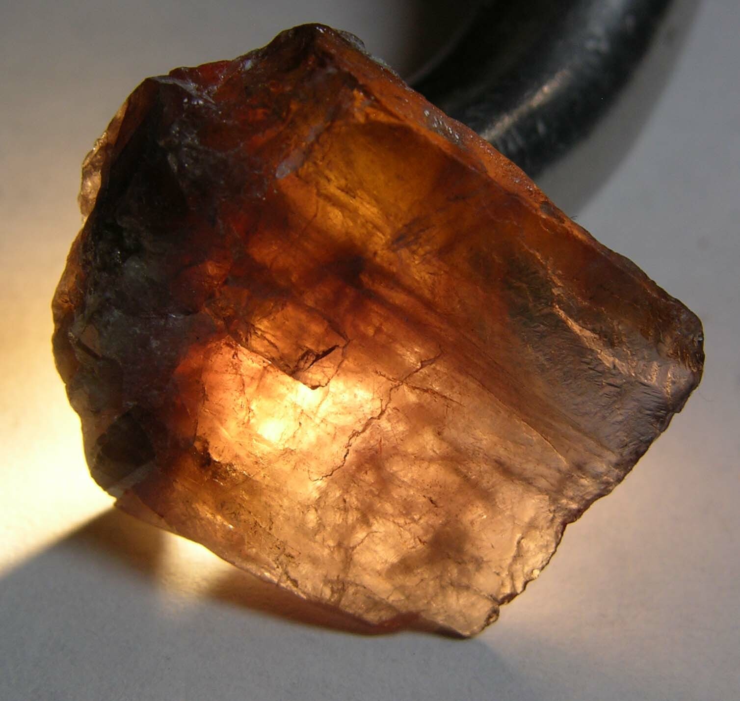 #24 Afghanistan 19.55ct Natural Rare Raw Rough Axinite Crystal Specimen 3.85g 