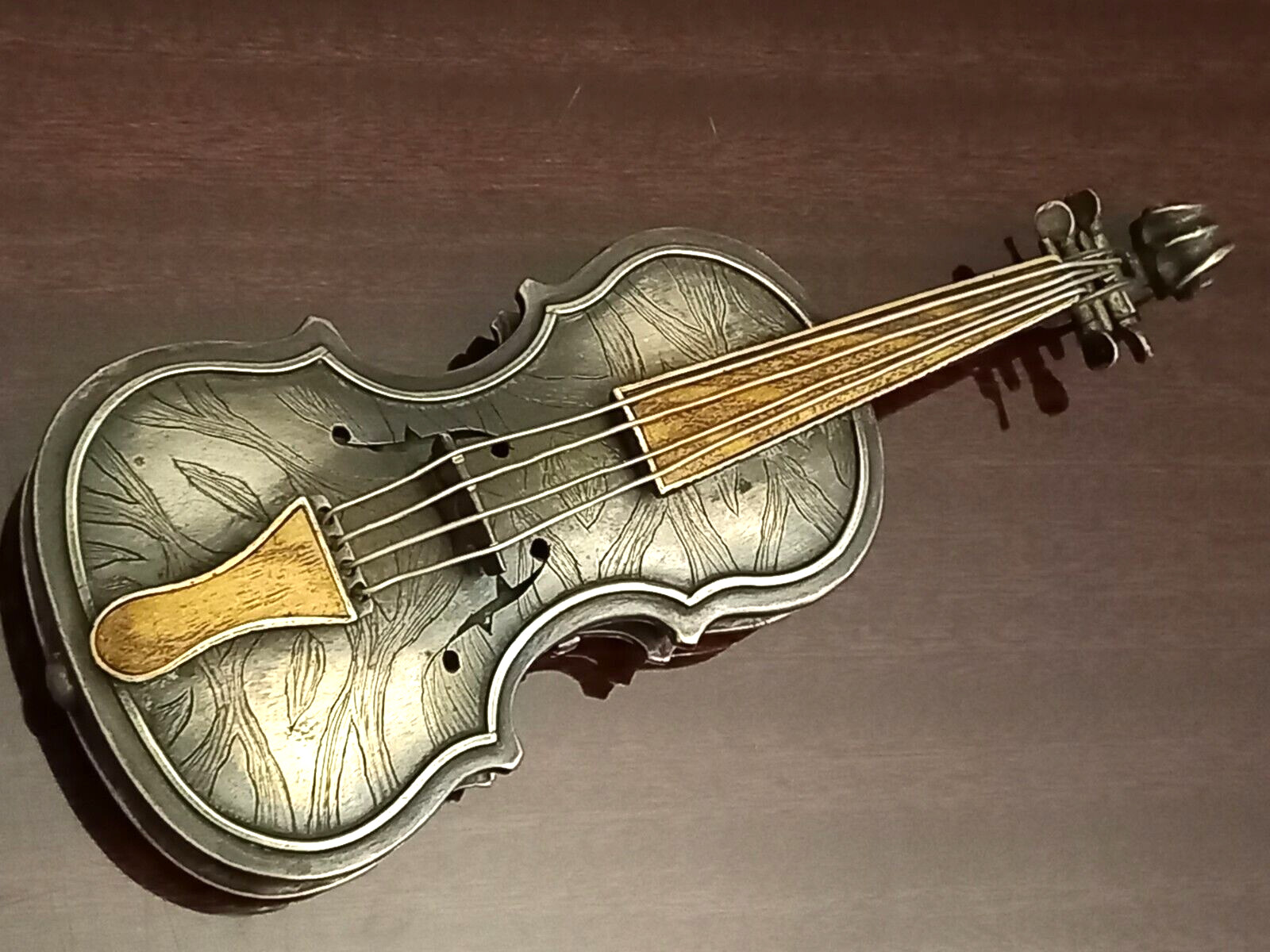 MUSEUM PIECE AUTHENTIC RUSSIAN IMPERIAL KARL FABERGE SILVER 84 VIOLIN DESK CLOCK MUSEUM PIECE AUTHENTIC RUSSIAN IMPERIAL KARL FABERGE SILVER 84 VIOLIN DESK CLOCK
