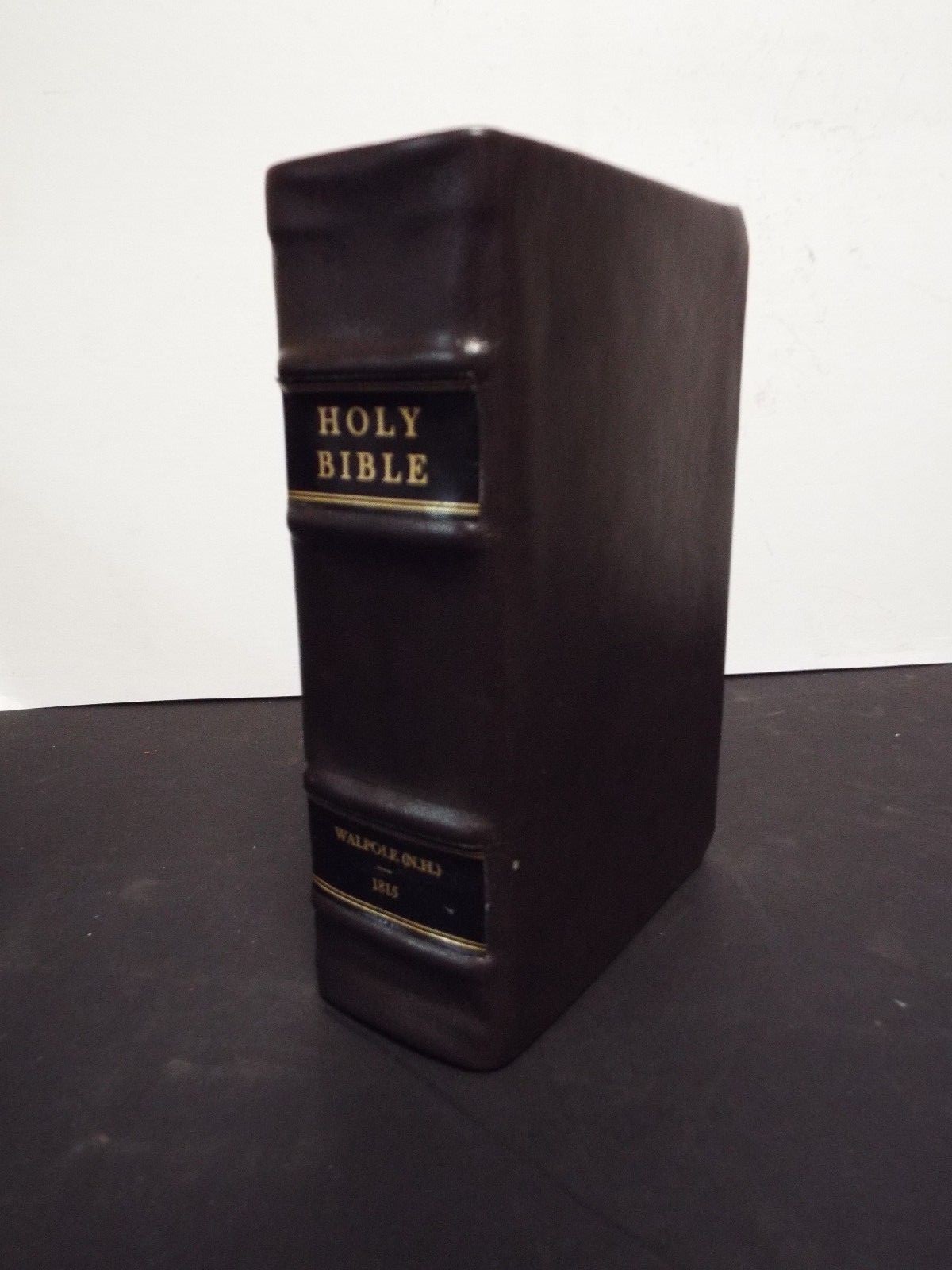1815 First Bible printed in New Hampshire by Anson Whipple 1815 First Bible printed in New Hampshire by Anson Whipple
