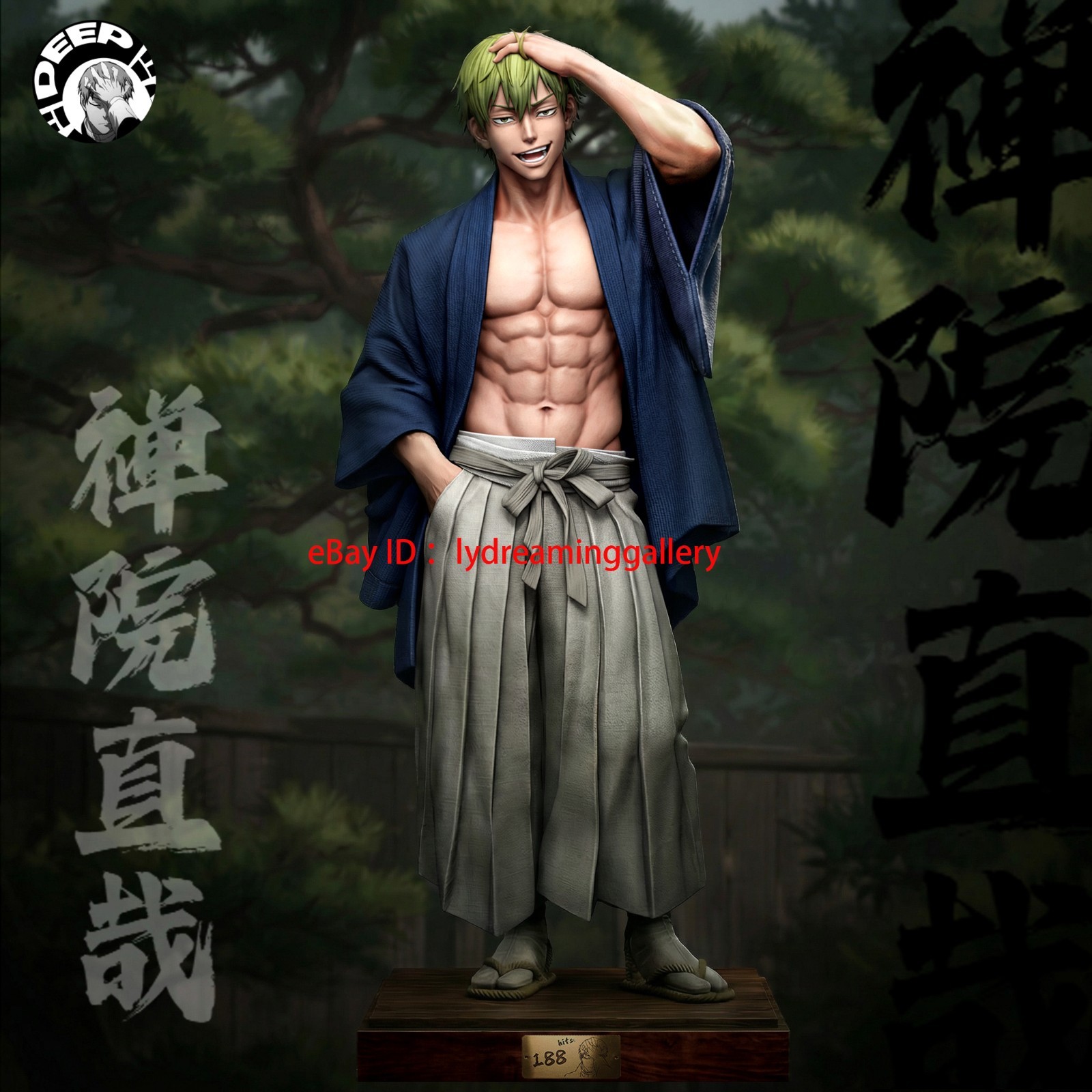 DEEP Studio Jujutsu Kaisen Zenin Naoya 1/6 Limited Collectible Statue Figure DEEP Studio Jujutsu Kaisen Zenin Naoya 1/6 Limited Collectible Statue Figure