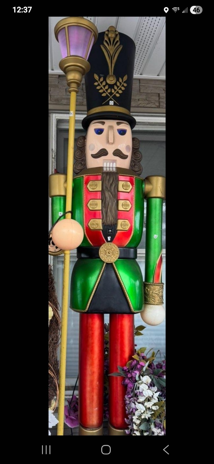 Home accents 8 Ft. NUTCRACKER SOLDIER - New Jersey Pickup Only