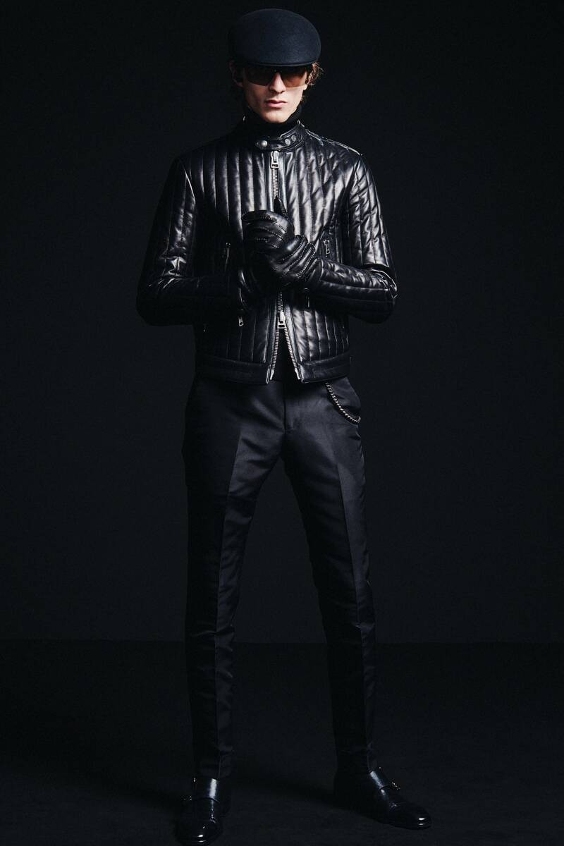 Tom Ford Ultimate Single Leather Riders Jacket Domestic Regular Size 46 Lamb Qui
