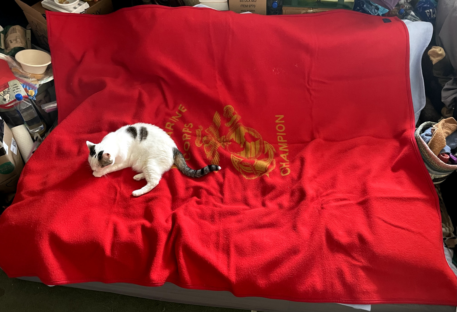 Marine Corps Handball Champion genuine Pendleton Woolen Mills wool blanket Marine Corps Handball Champion genuine Pendleton Woolen Mills wool blanket