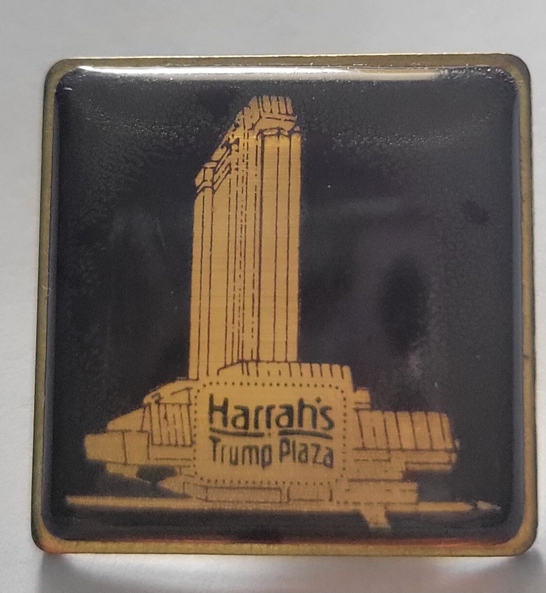 TRUMP Harrah's At Trump Plaza Pin President Trump's First Casino Vintage RARE TRUMP Harrah's At Trump Plaza Pin President Trump's First Casino Vintage RARE