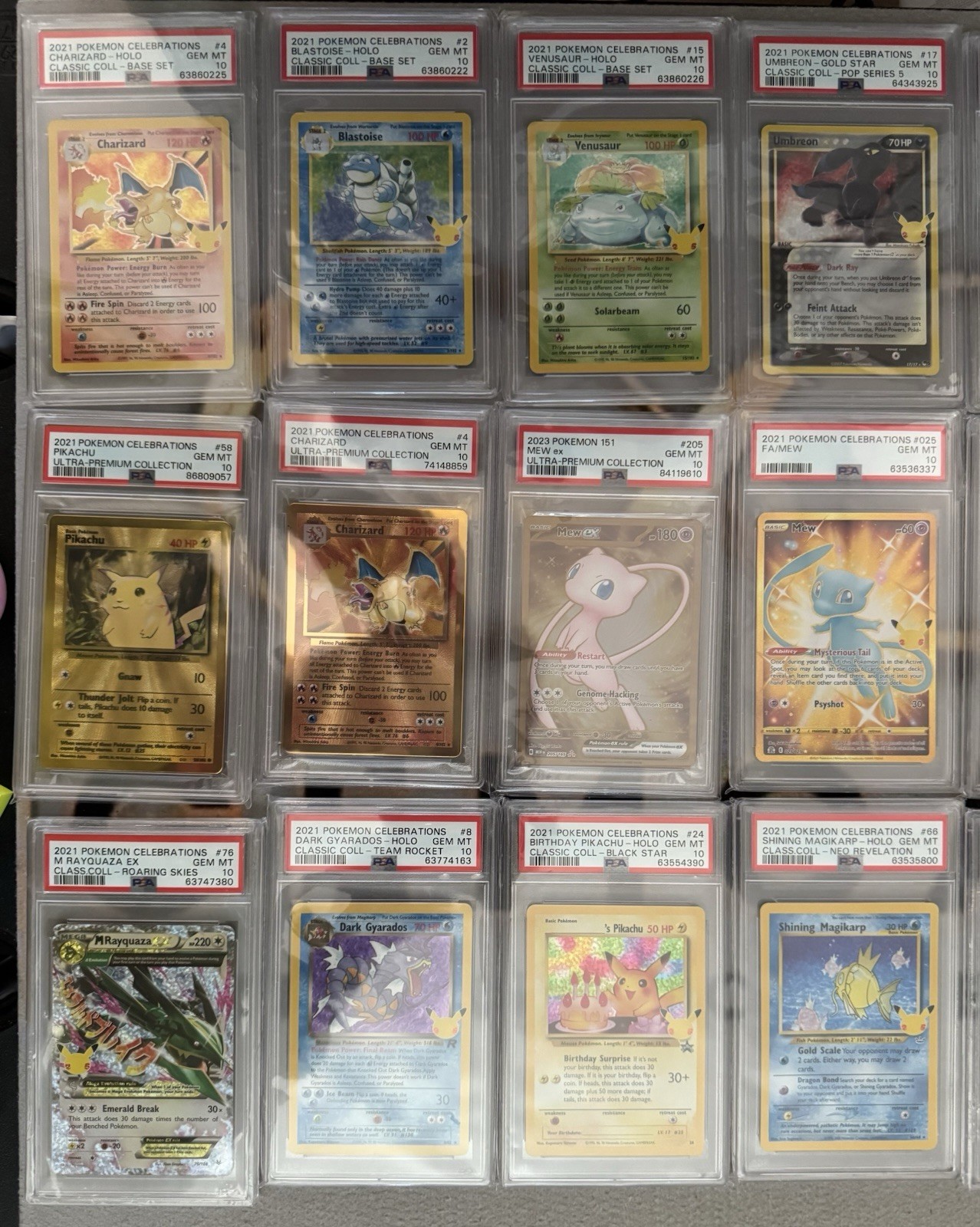 Charizard Pokemon Celebrations Gold Metal 25 TH ANNIVERSARY COMPLETED PSA 10 Charizard Pokemon Celebrations Gold Metal 25 TH ANNIVERSARY COMPLETED PSA 10