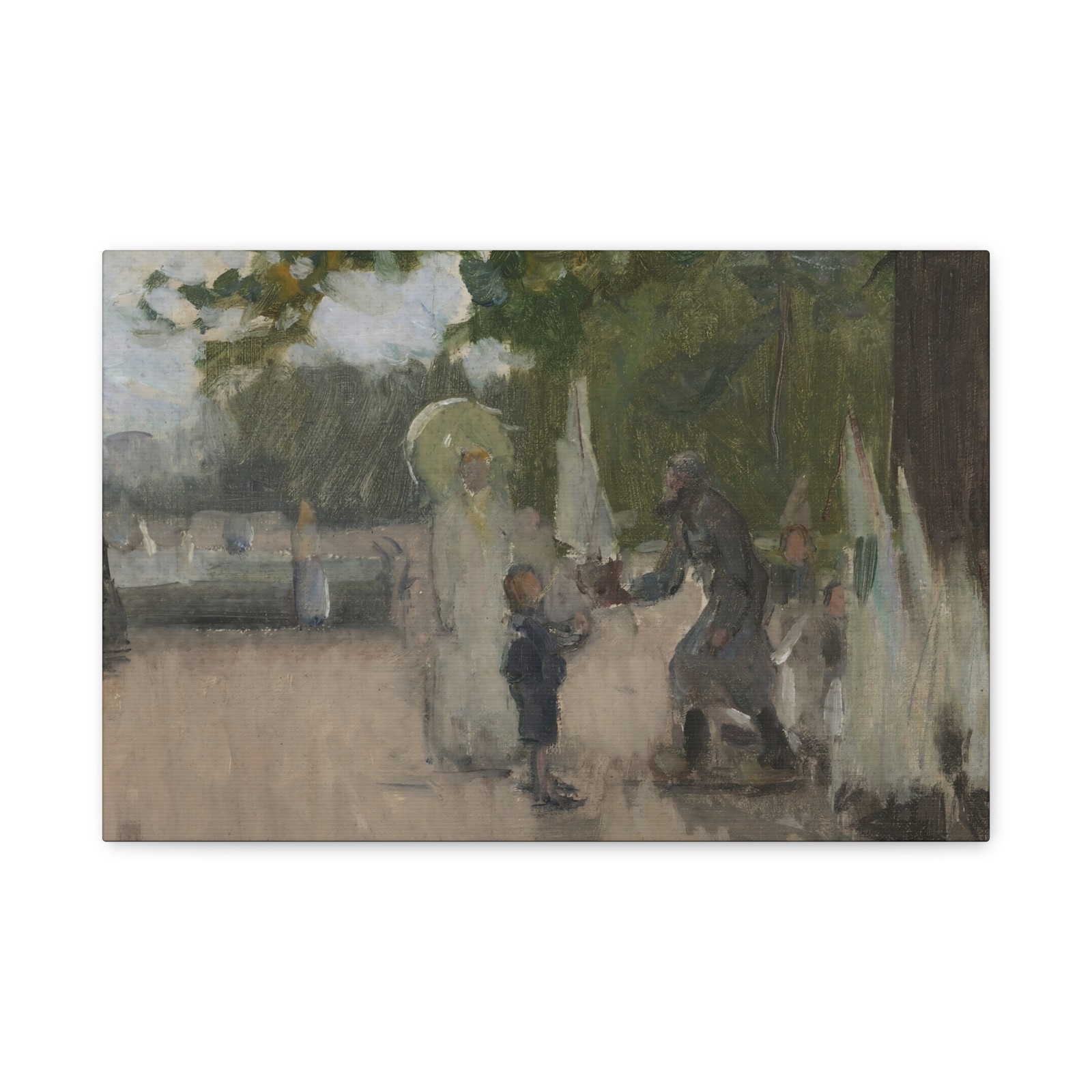 Henry Ossawa Tanner - The Man Who Rented Boats - Canvas Wall Art