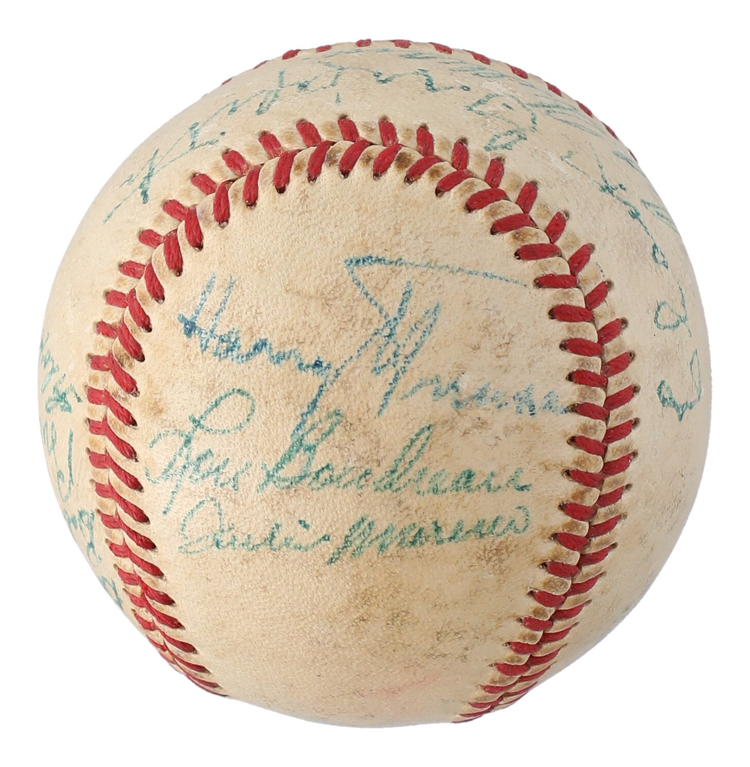 President Harry Truman Signed American League Baseball With Ted Williams PSA DNA President Harry Truman Signed American League Baseball With Ted Williams PSA DNA