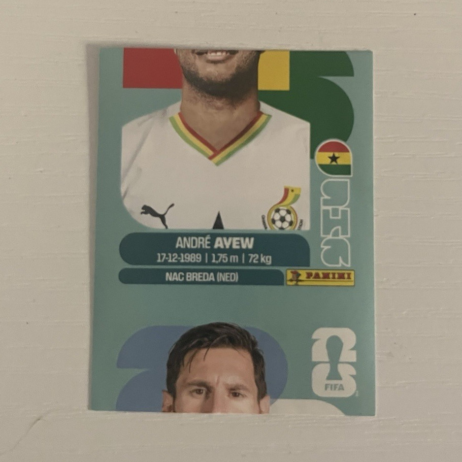 Panini FIFA World Cup 2026 Sticker Messi ARG17 Misprint / Miscut / Error Panini FIFA World Cup 2026 Sticker Messi ARG17 Misprint / Miscut / Error