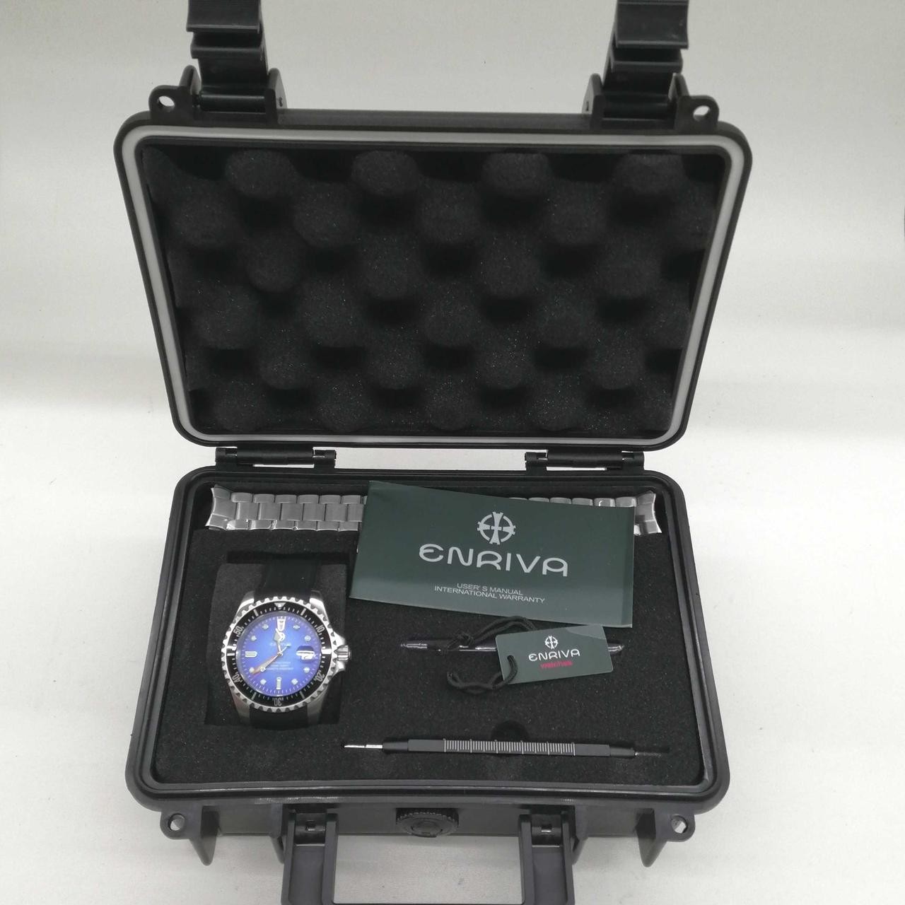Enriva ERA485RSU Automatic Men's Watch 5cm Stainless Steel Sapphire 10ATM Enriva ERA485RSU Automatic Men's Watch 5cm Stainless Steel Sapphire 10ATM