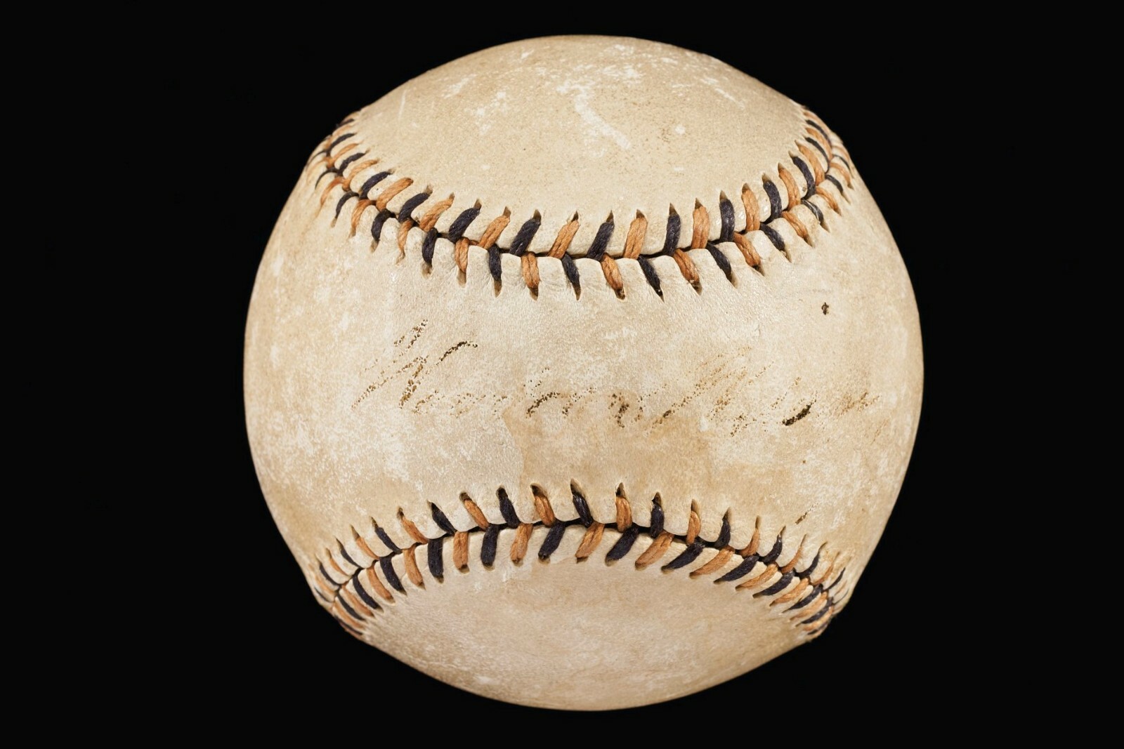 President Woodrow Wilson Single Signed 1917 National League Baseball PSA & JSA President Woodrow Wilson Single Signed 1917 National League Baseball PSA & JSA