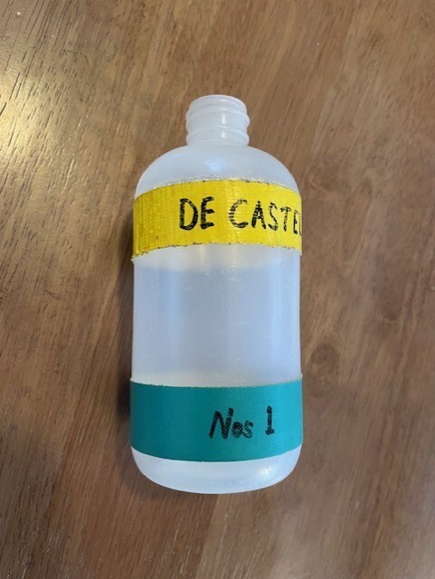 1986 Boston Marathon Winner Game/Race Used Water Bottle by Rob de Castella Rare
