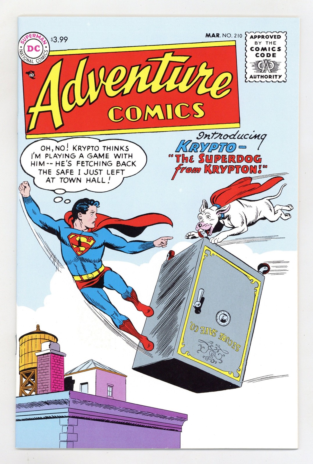 Adventure Comics Facsimile Edition #210 Krypto's Golden Biscuit Winner 9.4 Adventure Comics Facsimile Edition #210 Krypto's Golden Biscuit Winner 9.4