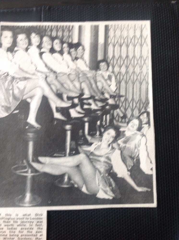 64-6 Ephemera 1972 Birchington Picture Dick Whittington Chorus Line