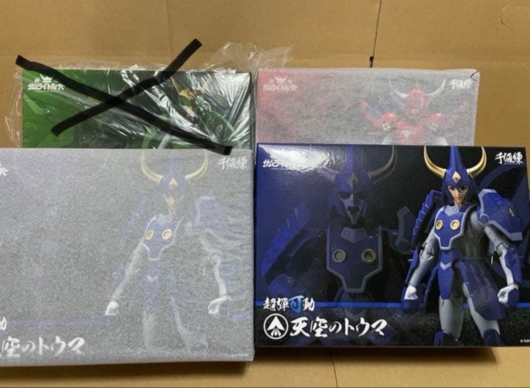 Sen-Ti-Nel Cho-Dan-Kado Samurai Troopers 3-body set Sen-Ti-Nel Cho-Dan-Kado Samurai Troopers 3-body set