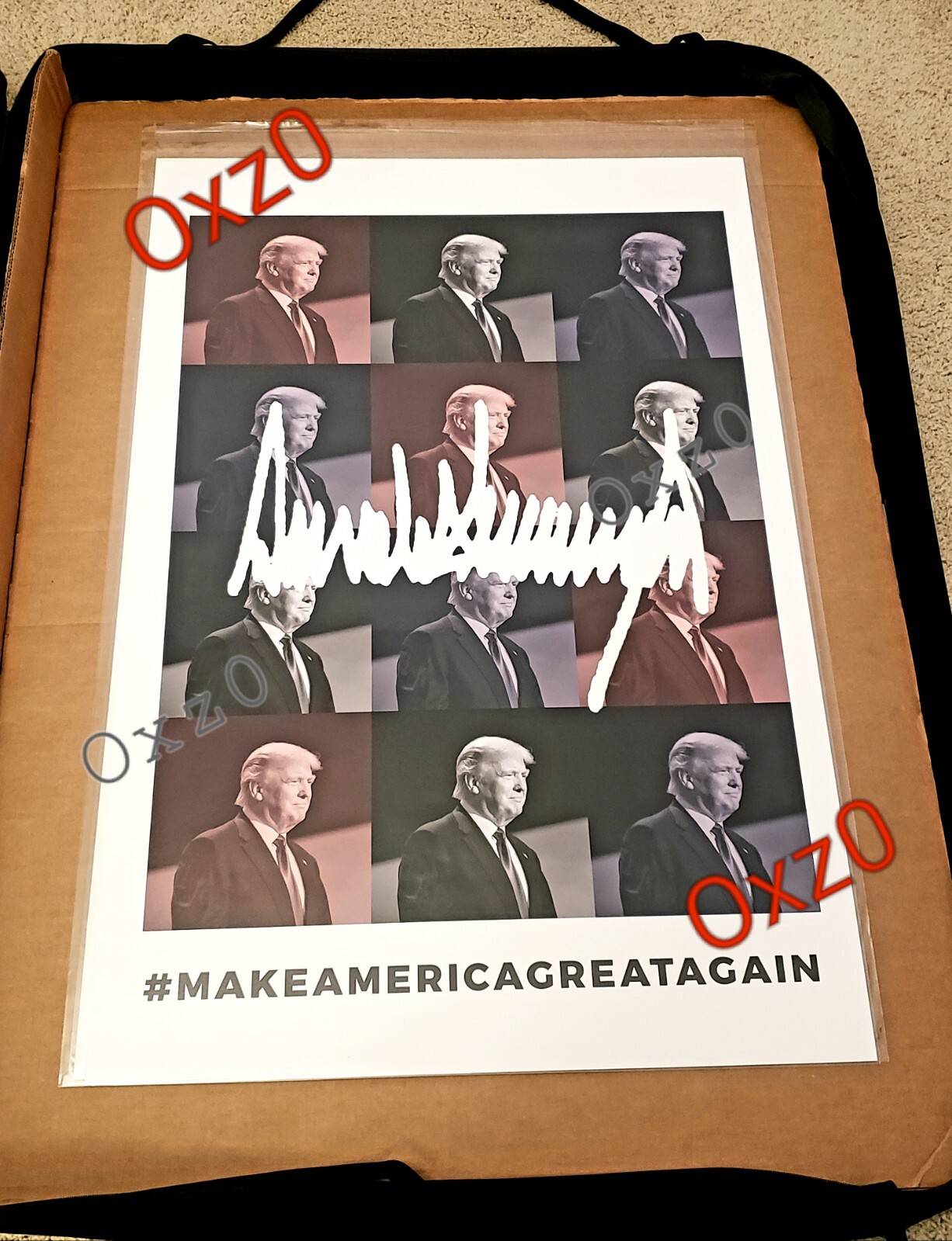 Official 2016 Donald Trump Signed Make America Great Again Art Print Poster MAGA Official 2016 Donald Trump Signed Make America Great Again Art Print Poster MAGA