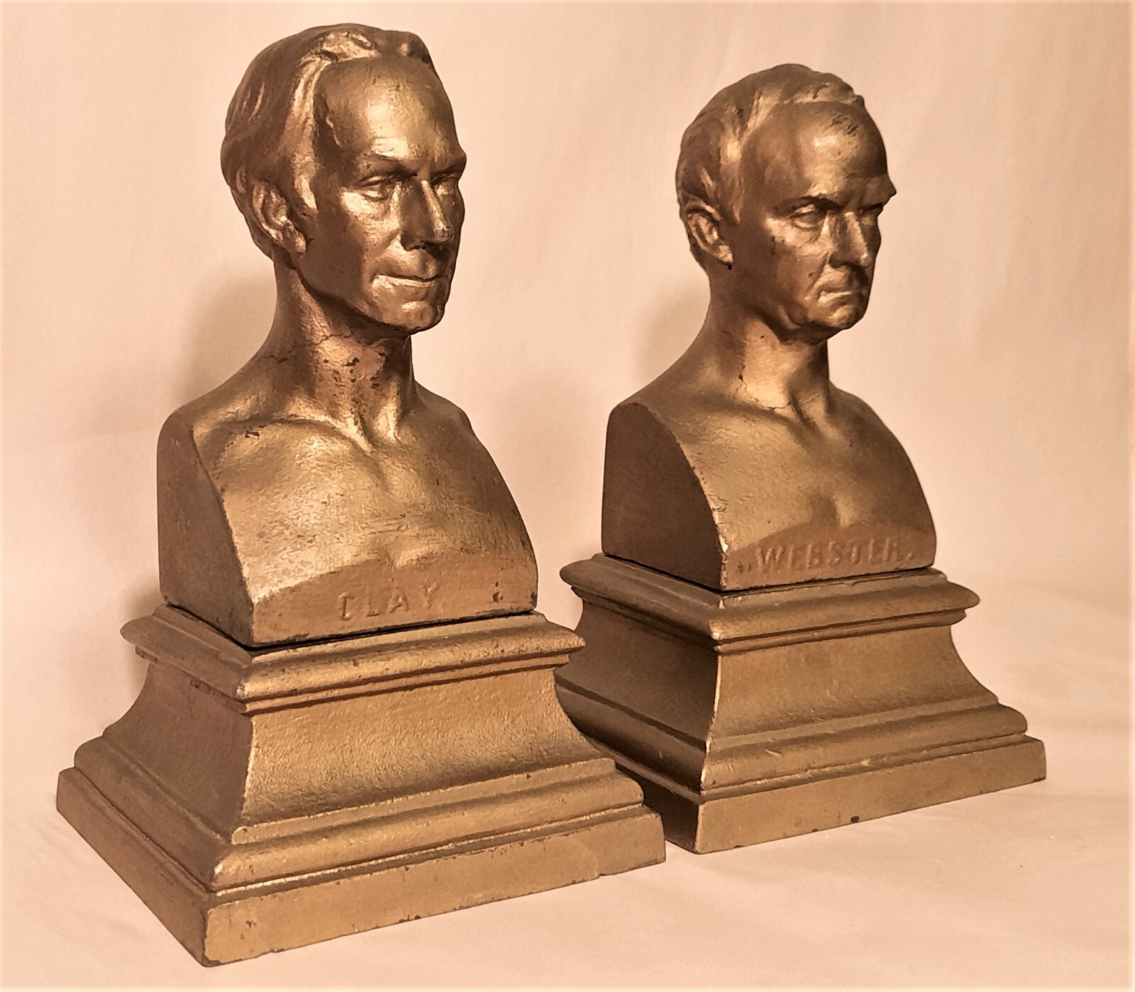 HENRY CLAY Karl Müller vtg bust daniel webster statue cigar lounge smoking club HENRY CLAY Karl Müller vtg bust daniel webster statue cigar lounge smoking club