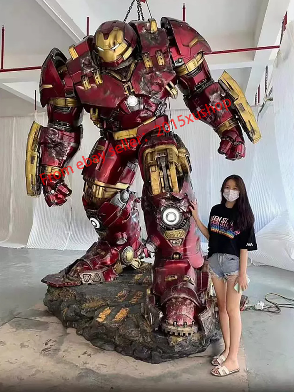 Queen Studios Avengers:Age of Ultron 1/1 Scale Hulkbuster Mark 44 Model Statue Queen Studios Avengers:Age of Ultron 1/1 Scale Hulkbuster Mark 44 Model Statue