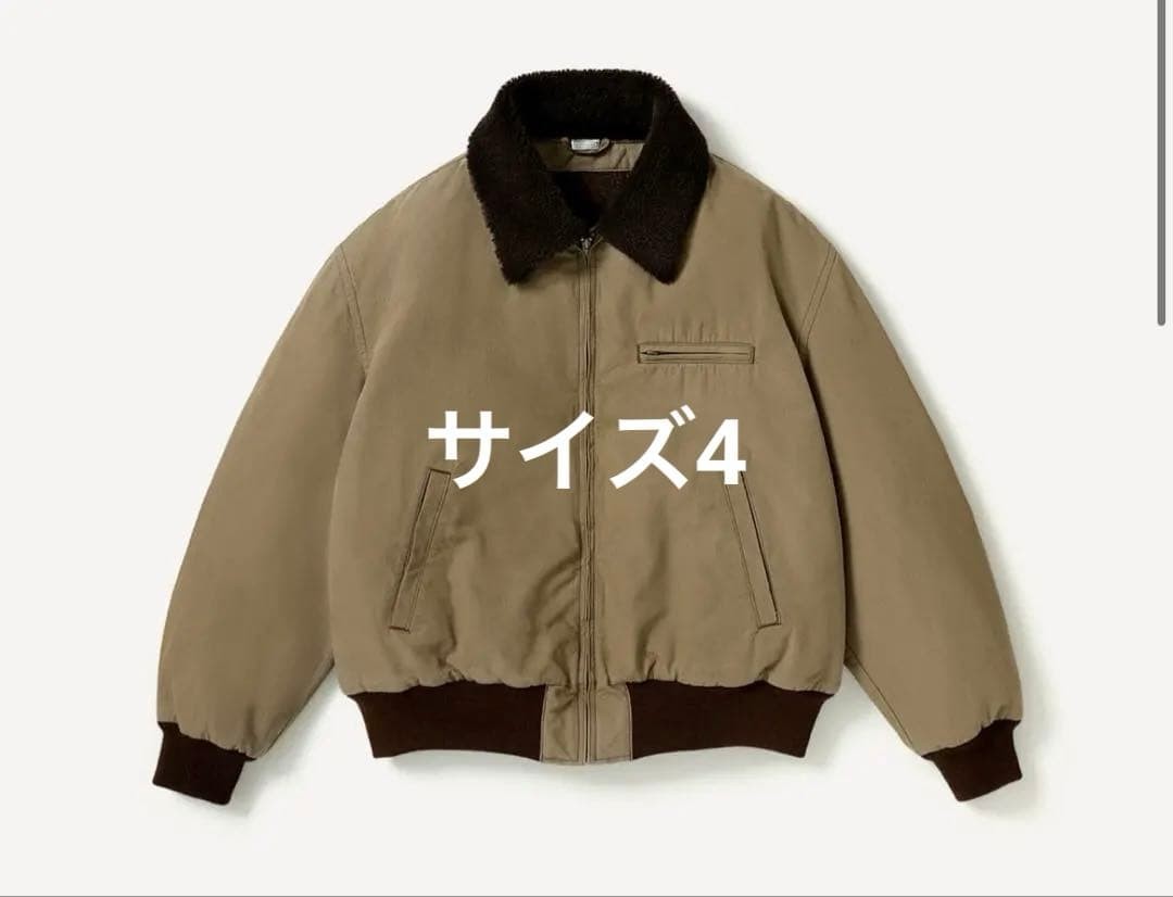 A.Presse Washed Wool Flight Jacket Size 4 Men JPN Limited Edition Rare Model VHT