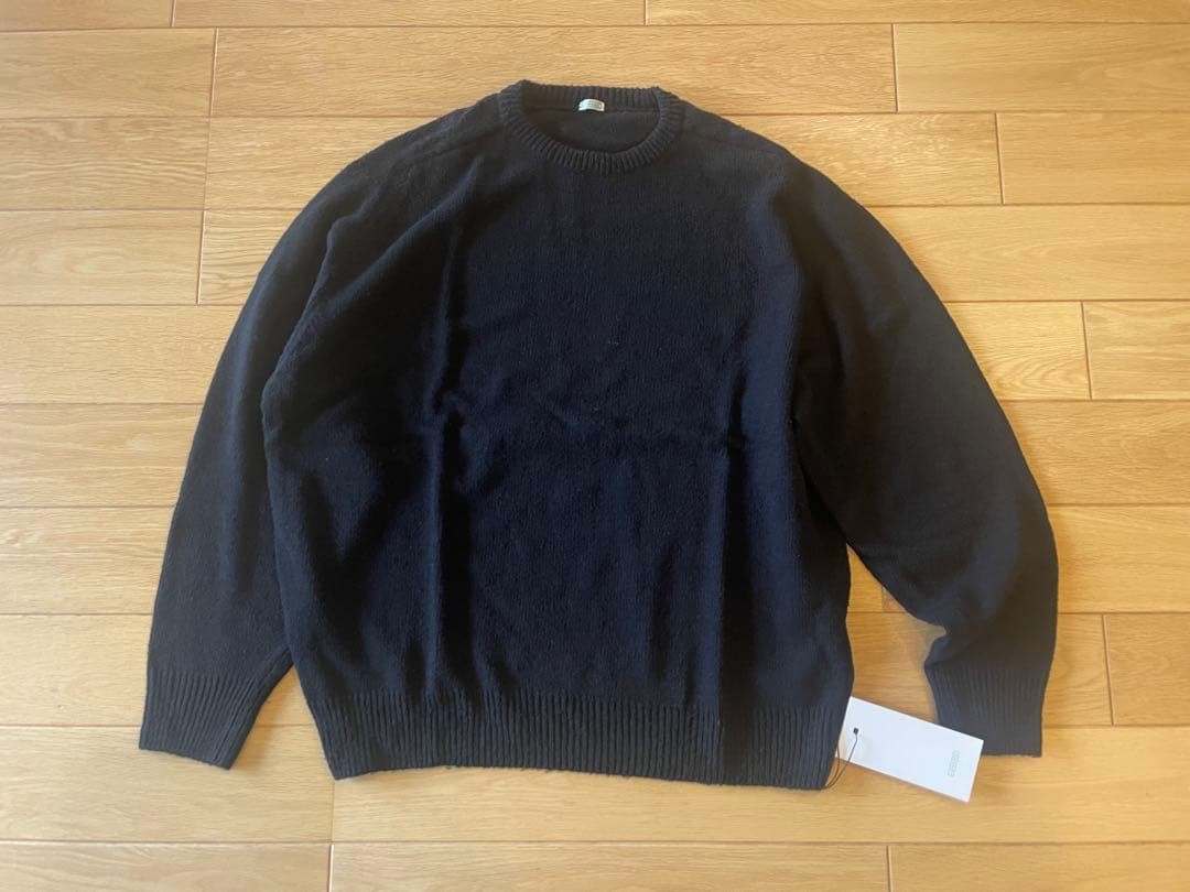 A.Presse Washed Silknep Crewneck Sweater Men JPN Limited Edition Rare Model VHTF A.Presse Washed Silknep Crewneck Sweater Men JPN Limited Edition Rare Model VHTF