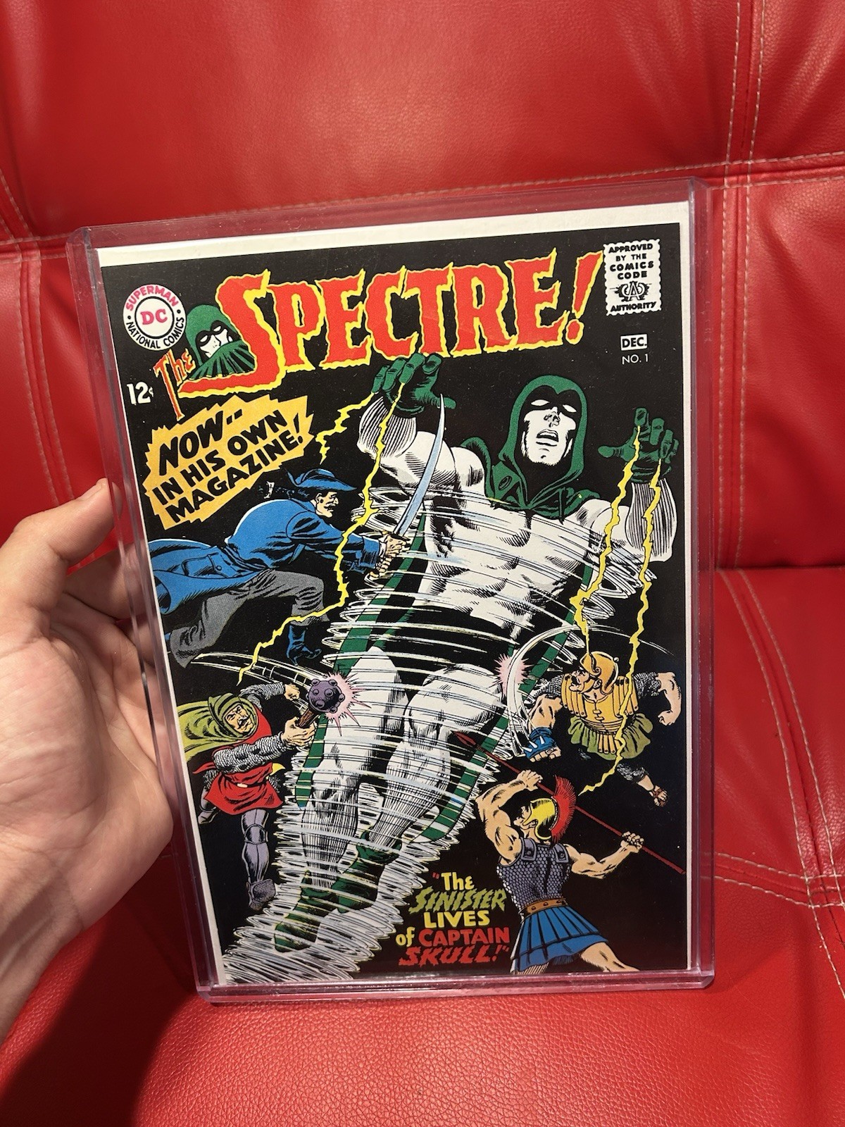 The Spectre #1 (1967) VF/NM – Jack Adler 1/1 Approval Copy – DC Silver Age Grail The Spectre #1 (1967) VF/NM – Jack Adler 1/1 Approval Copy – DC Silver Age Grail