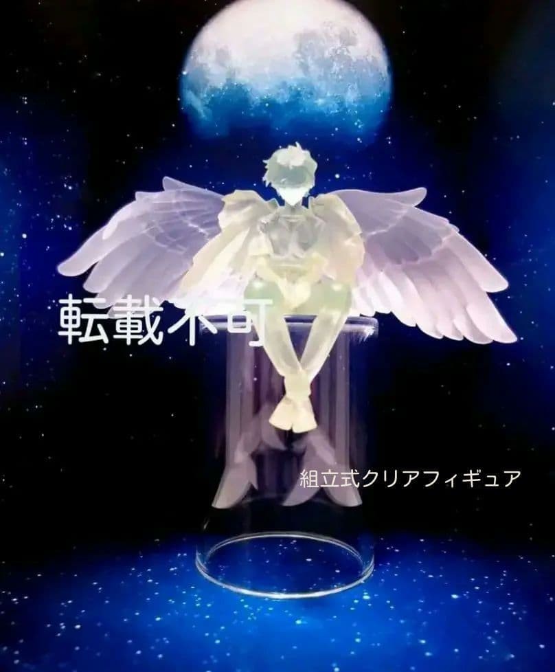 Kaworu Nagisa Figure Clear Resin Kit Eva Wonder Festival Maki Asai Kaiyodo JPN L Kaworu Nagisa Figure Clear Resin Kit Eva Wonder Festival Maki Asai Kaiyodo JPN L
