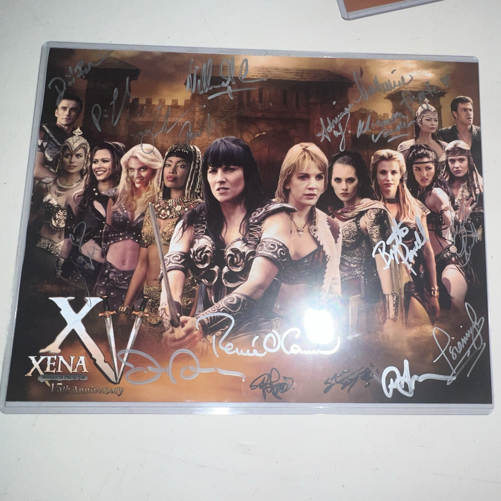 Xena Official Xena Convention 2010 Signed Poster w/ Certificate of authenticity