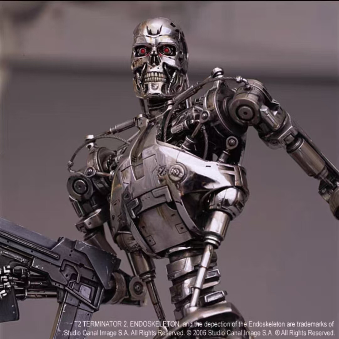 New 1/3 Scale Cinemaquette Terminator T800 Figure Statue New 1/3 Scale Cinemaquette Terminator T800 Figure Statue