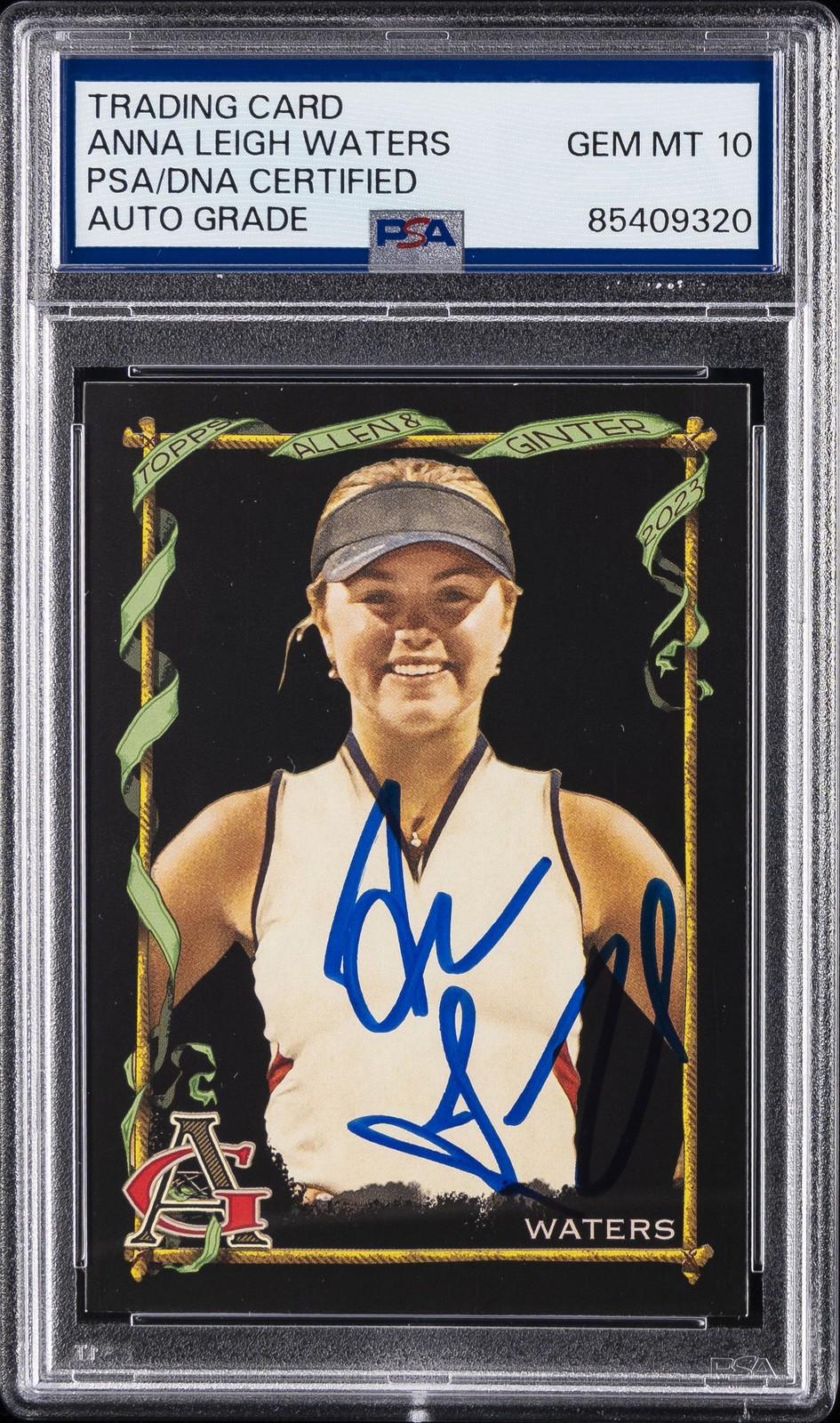 N/A TRADING CARD ANNA LEIGH WATERS PSA DNA 10