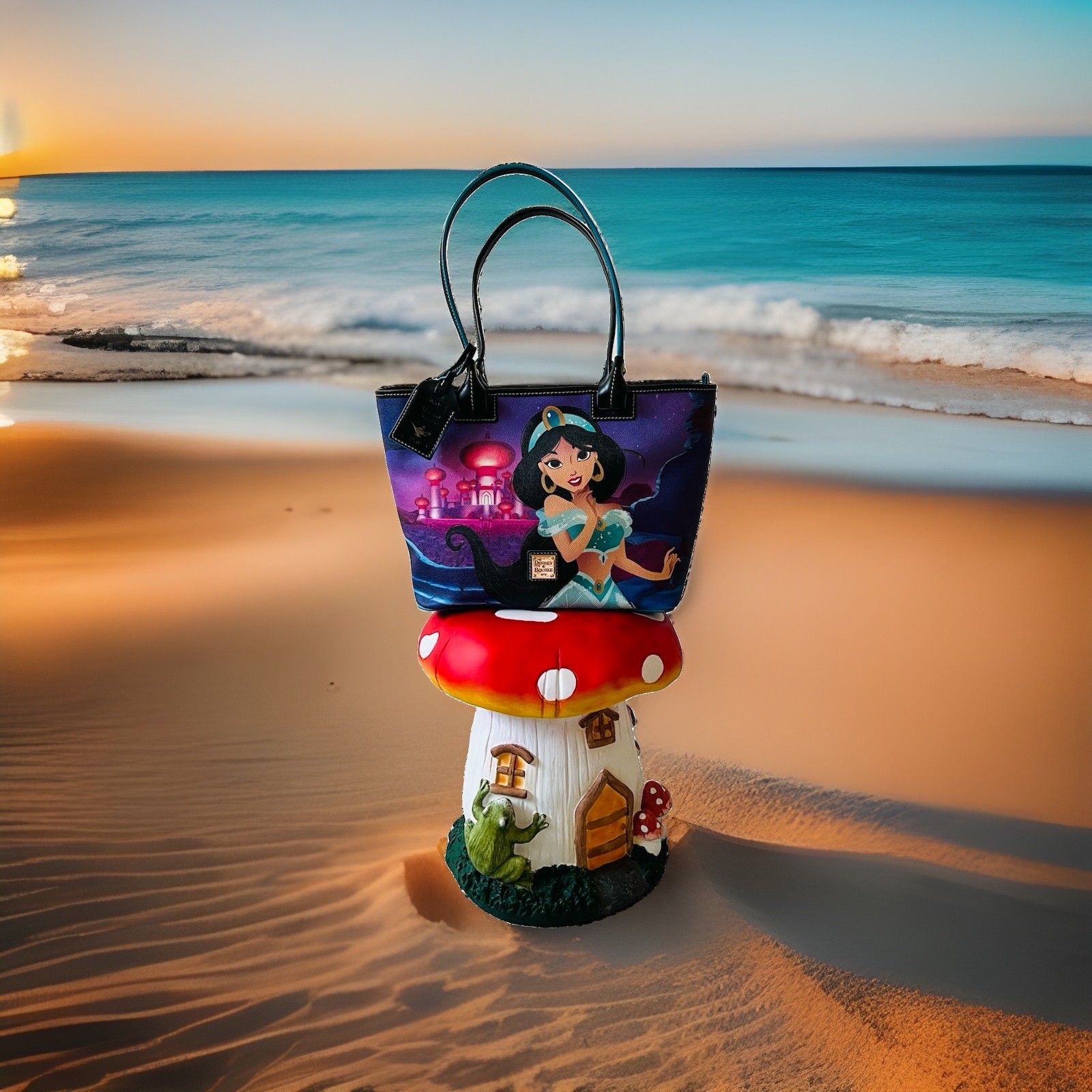NWT Dooney & Bourke Disney Dream Big Princess Jasmine Tote RARE NWT Dooney & Bourke Disney Dream Big Princess Jasmine Tote RARE