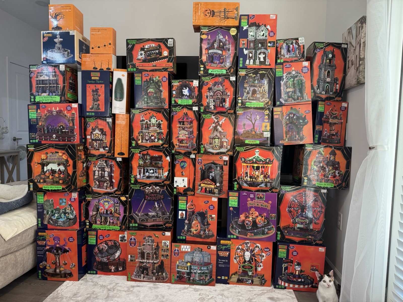 Lemax Spookytown entire lot 