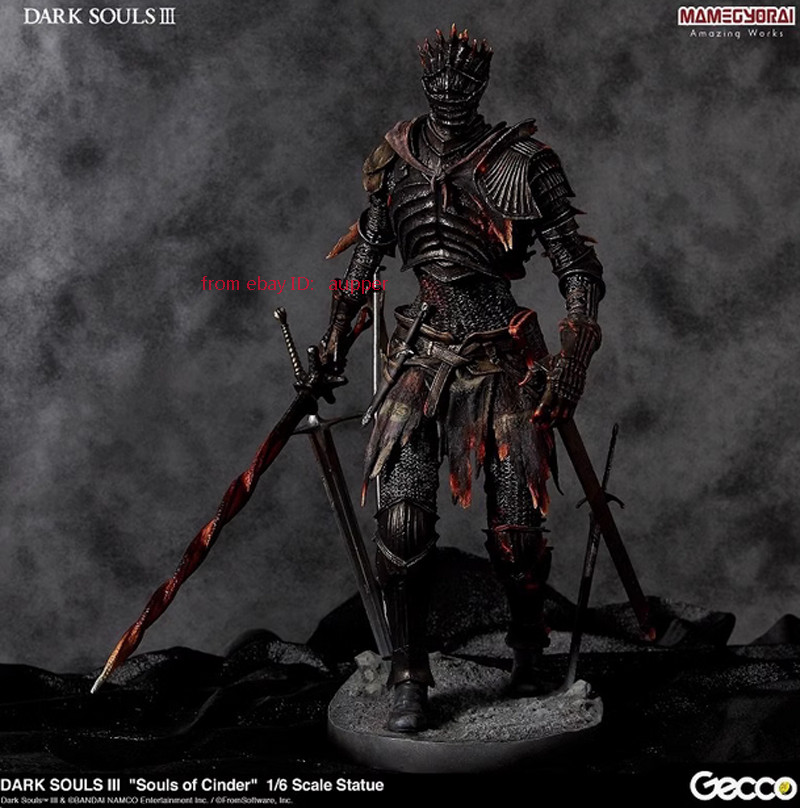 Perfect Gecco Dark Souls 3 Soul Of Cinder 46cm 1/6 Statue Figure In Stock New